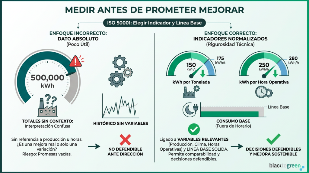 Medir antes de prometer